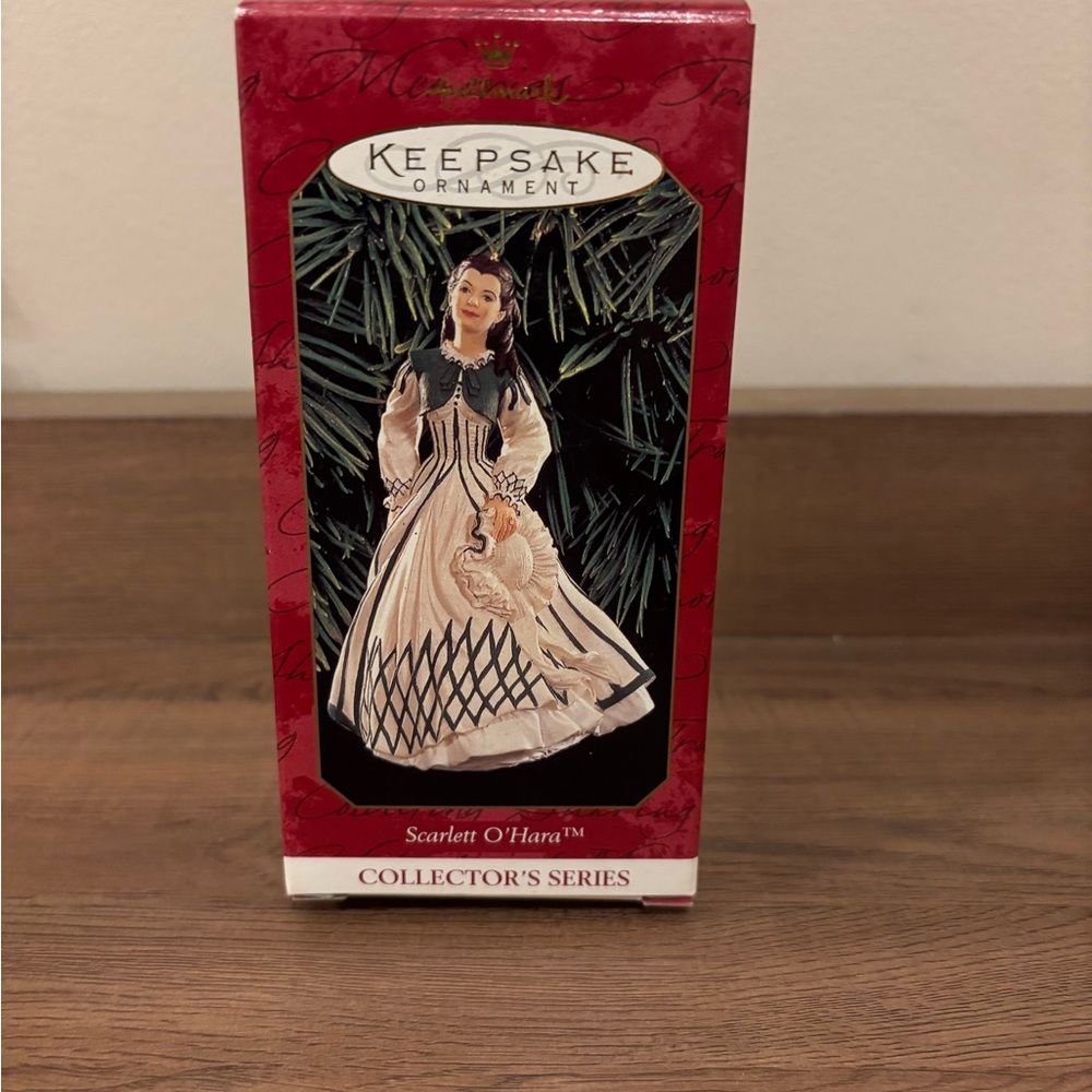 Vintage 1999 Hallmark Ornament Scarlett O’Hara- 3rd in Series NEW‎ In box
